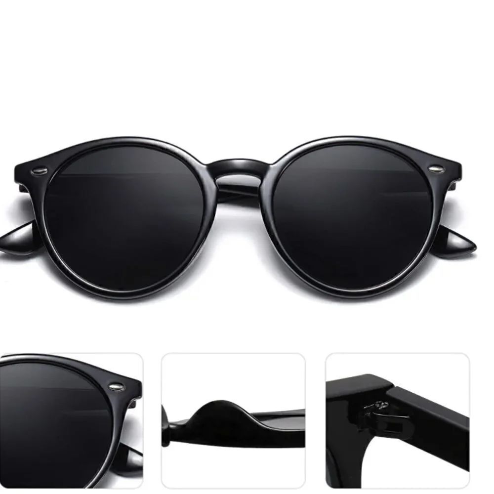 Round Retro Sunglasses    - Picture 3 of 3